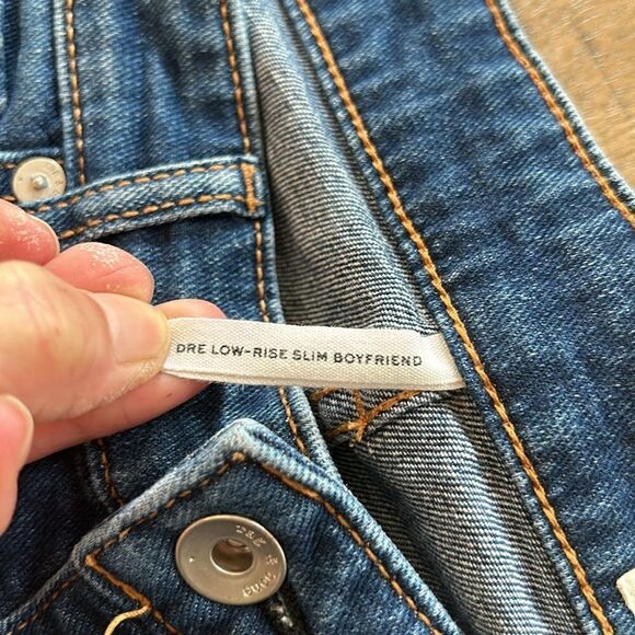 rag & bone 🦴 👖 ‘dre’ lowrise boyfriend slim with a touch of stretch! ✈️ 🚙 🪩 - Picture 7 of 17